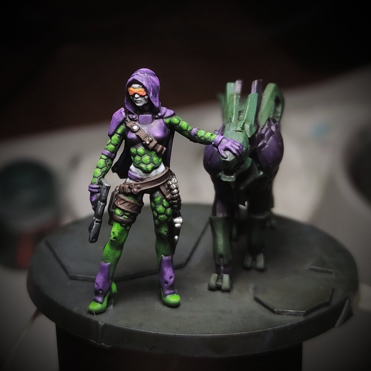 RepostTotal's tweet photo. This mini is more fun to paint than I expected!

#minipainting #Aleph #InfinityTheGame #InfinityTheUniverse #28mm #humansphere #Andromeda #OSS #Evangelion https://t.co/4WaCHgzmCS