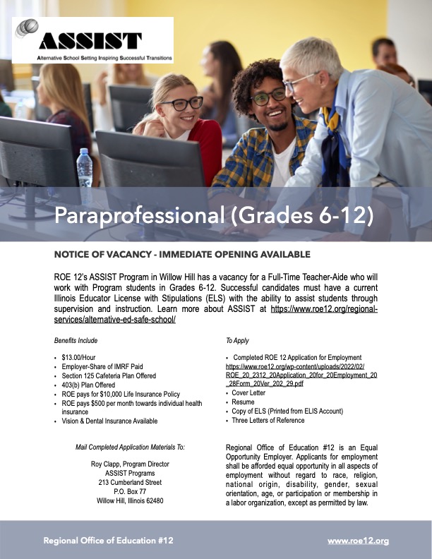 Application available at roe12.org/wp-content/upl…