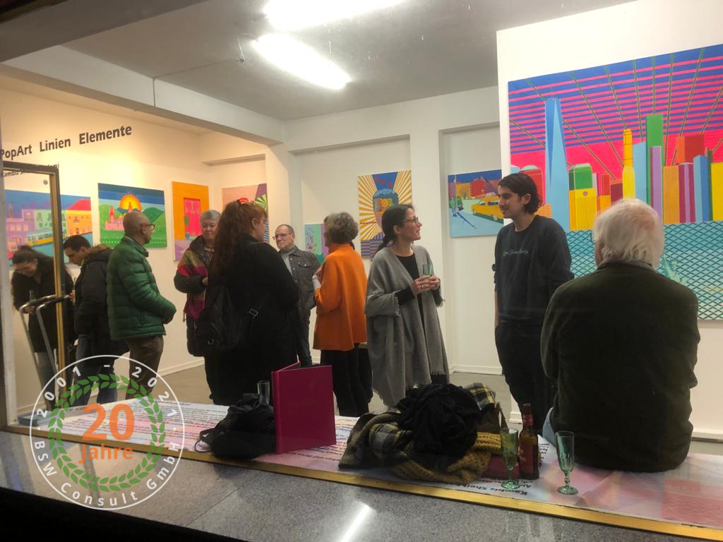 BSW_Consult's tweet photo. * Vernissage *

Zur Zeit sind wir sehr stolz auf unseren freiberuflichen Mitarbeiter Kambiz Sheikholeslami.
Ihr könnt Euch die Ausstellung noch ansehen bis Ende des Monats im "CO³ Off Space" Austellungsraum für zeitgenössische Kunst in Köln https://t.co/kBLTl9F25q