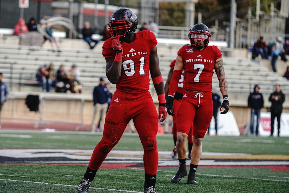 After a great conversation with <a href="/bmeasom1/">Brady Measom</a> I have been blessed to receive a PWO to Southern Utah University! Thank you to the staff for believing in me!  #TBirdNation
<a href="/AlphaRecruits15/">Will Snowden</a> <a href="/TeamPALA7v7/">Team PALA</a> <a href="/leitalamaivao/">Coach Lei Talamaivao</a> <a href="/All_Poly_Sports/">All Poly Sports</a> <a href="/delanefitz/">DeLane Fitzgerald</a> <a href="/Doc_Mayne/">Dr. Skyler Mayne</a>