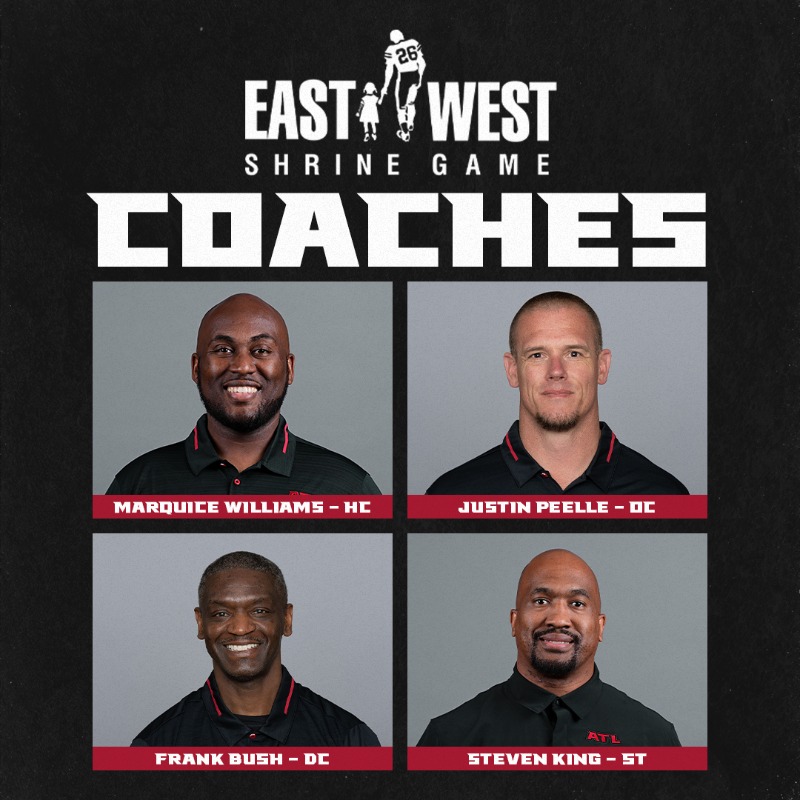 AtlantaFalcons's tweet photo. Our coaches are locked in for Vegas