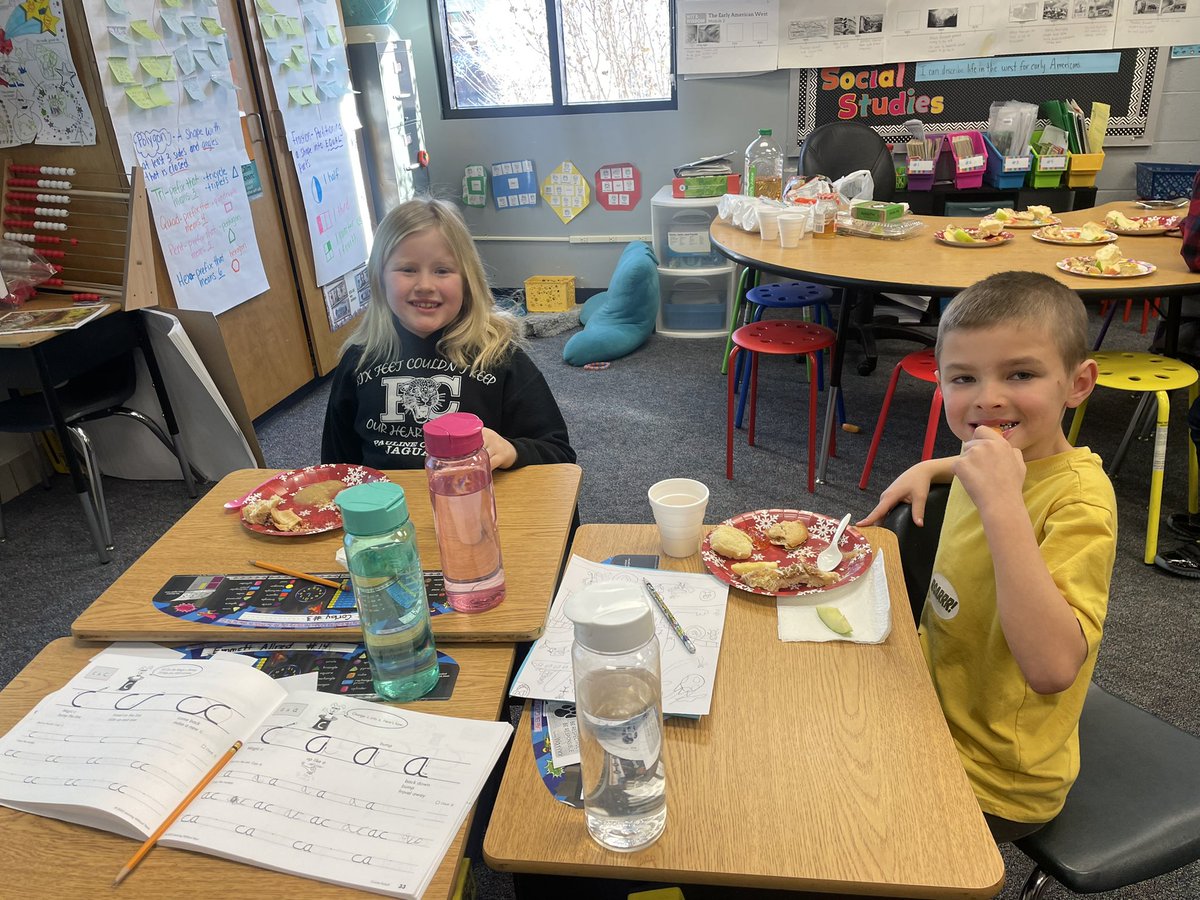 <a href="/CentralPauline/">Pauline Central Primary School</a> 2nd graders taste testing different apple foods while learning about Johnny Appleseed!#wearePC #PCMissionPossible #PCStrongerTogether