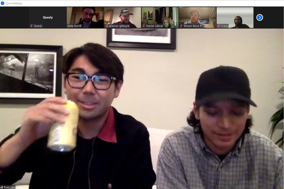 Quesly2's tweet photo. watching the village psychic super sekrit Louie Lopez QA like a big dork https://t.co/YDtp8TYDiN