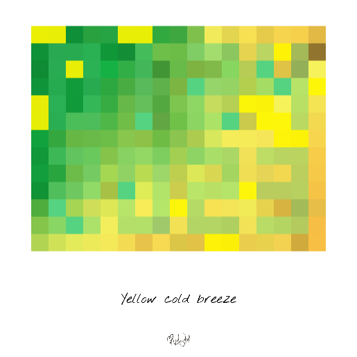 RisaVot's tweet photo. "01242023: Yellow cold breeze"

#MinimalDatePixels #NFT #NFTartworks #NFTCommunity #daily
 https://t.co/GApnzwvL4a via @opensea https://t.co/esuizqPWNl