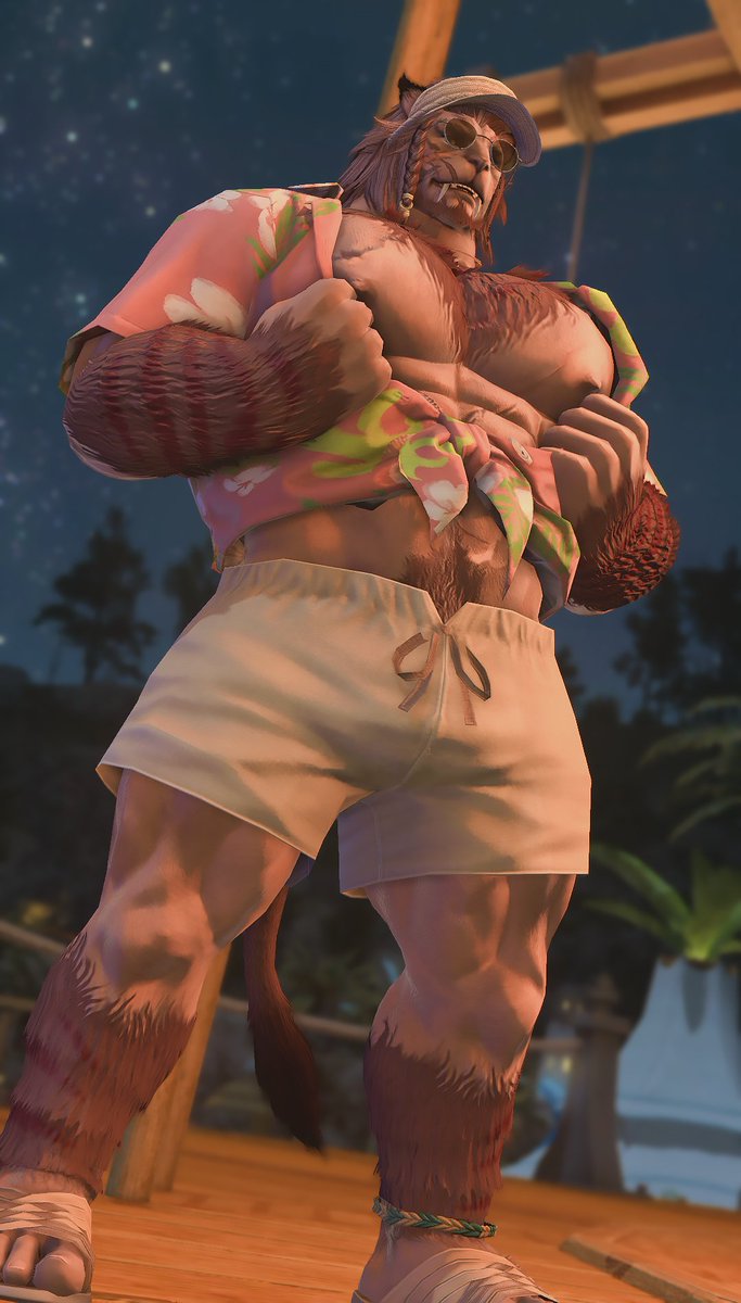 Reddingrex's tweet photo. "huh, that's all you can see with this little bit of gils ..... The next service won't be cheap🫣"

(This new isle outfit is really great, and great mod made by @/KraadsAD ) https://t.co/73LF0FpbtD