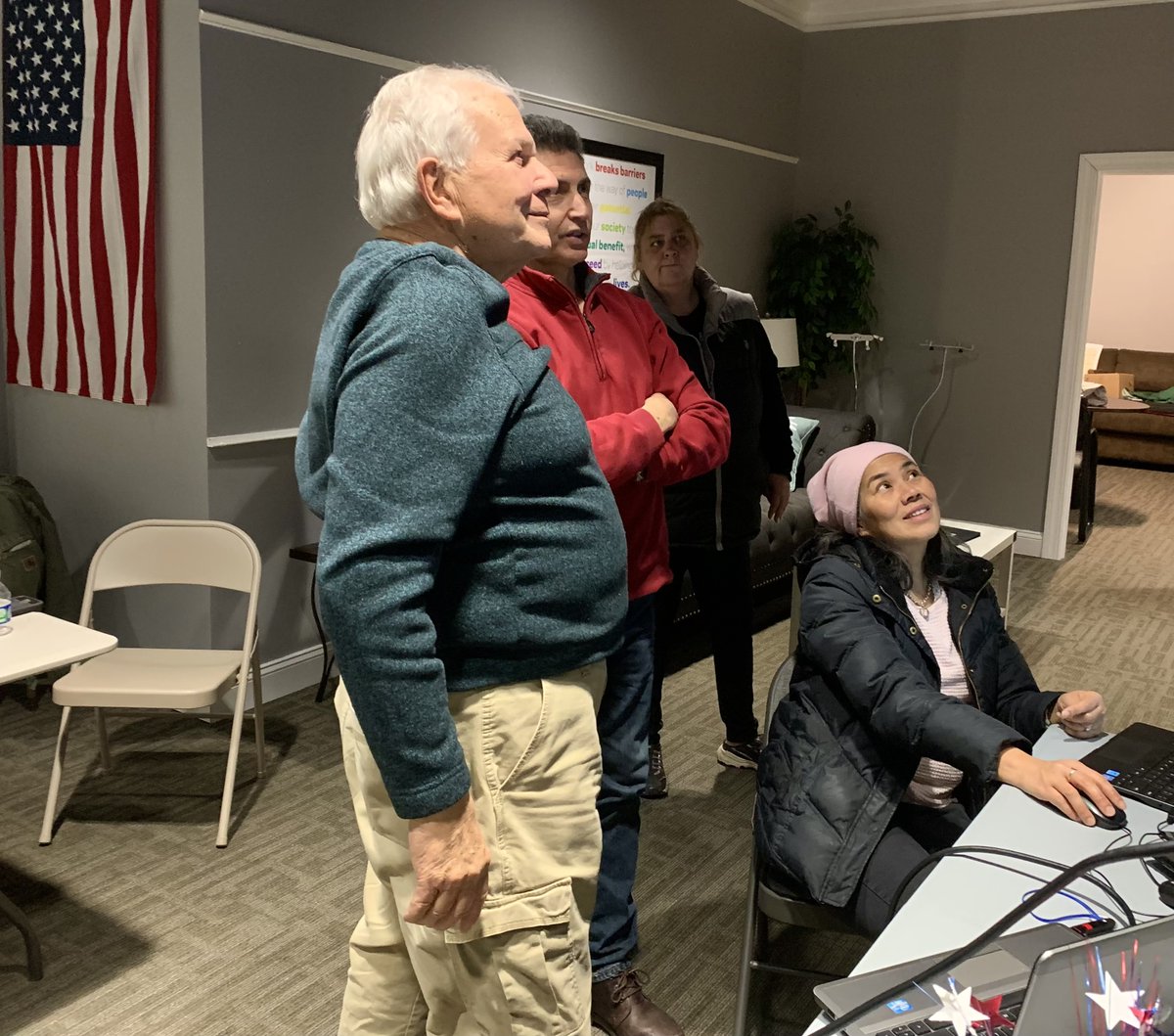 AFPMichigan's tweet photo. Grassroots Engagement Directors, Nancy Thompson, hosted a volunteer recruitment event tonight in Novi. Plenty of food, fun, and learning about the #AFPMI's cause for liberty!
If you're in the Novi/Midland area and want to get involved, please contact her at nthompson@afphq.org! https://t.co/gkeaibhaz7