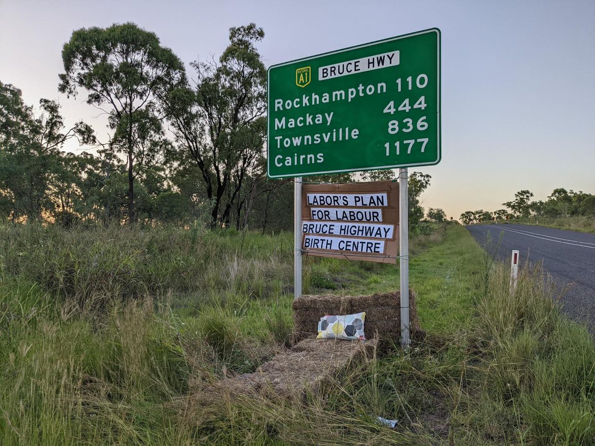 Giving birth on the side of the highway is a real possibility for expecting mothers in the Gladstone region. When will the State Labor Government get it?