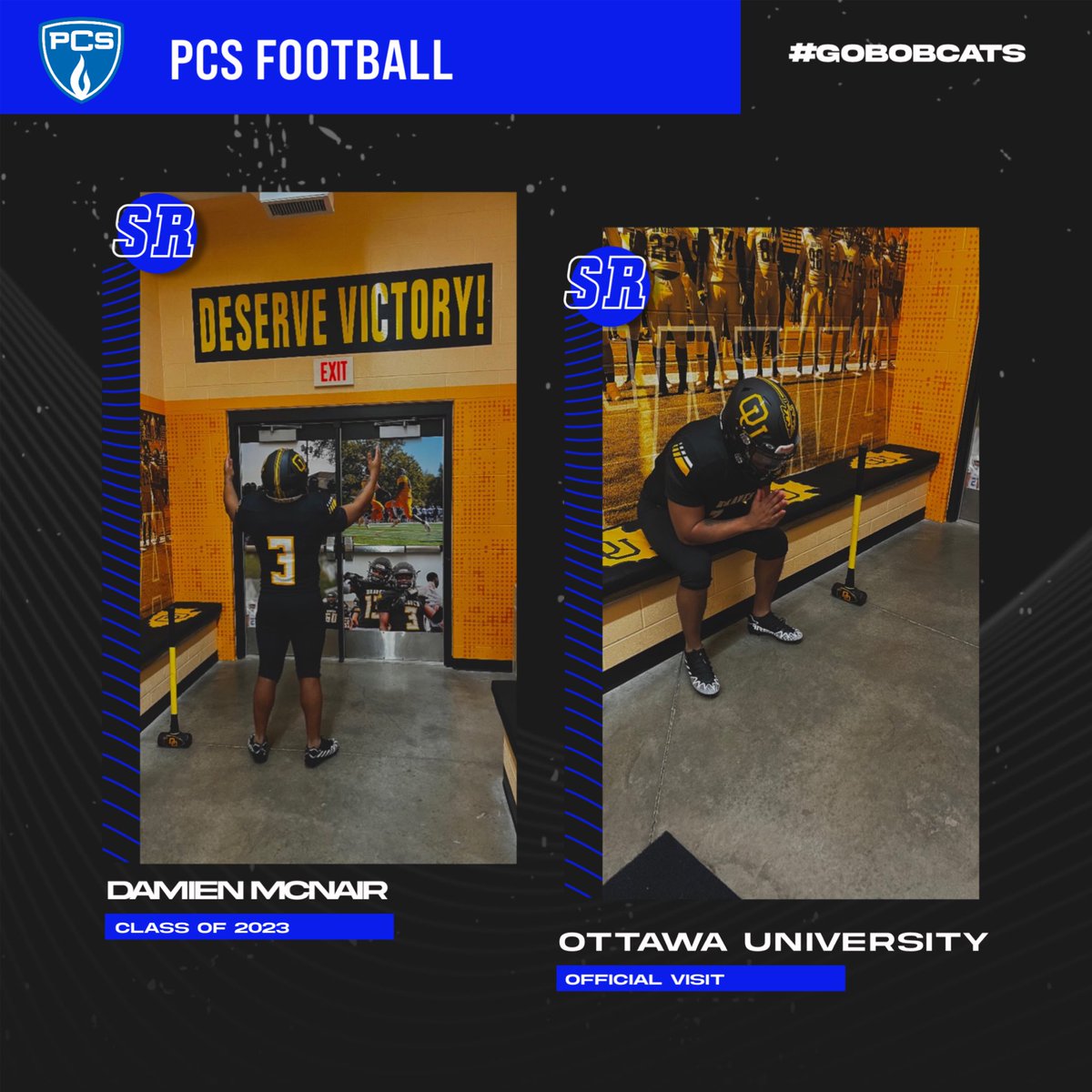 Coach Ray (@therayrudolph_) on Twitter photo My guy <a href="/damienmcnair3/">D3</a> on his Official Visit at <a href="/OttawaBravesFB/">Ottawa Braves Football</a> 🔥#GoBobcats <a href="/bobbycarr11/">Bobby carr</a> <a href="/DexPreps/">DexPreps</a> <a href="/PCSBobcatFB/">PCS Football We/me</a> <a href="/PCS_Sports/">PCS Athletics</a> <a href="/RecruitLouisian/">Recruit Louisiana™️</a> <a href="/YellowhammerFB/">Yellowhammer Football</a> <a href="/MacCorleone74/">Rion (Ree-un) Young</a> <a href="/MAISfanGuy/">MAISfanGuy</a> <a href="/scoutSMART_/">scoutSMART®</a> My guy <a href="/damienmcnair3/">D3</a> on his Official Visit at <a href="/OttawaBravesFB/">Ottawa Braves Football</a> 🔥#GoBobcats <a href="/bobbycarr11/">Bobby carr</a> <a href="/DexPreps/">DexPreps</a> <a href="/PCSBobcatFB/">PCS Football We/me</a> <a href="/PCS_Sports/">PCS Athletics</a> <a href="/RecruitLouisian/">Recruit Louisiana™️</a> <a href="/YellowhammerFB/">Yellowhammer Football</a> <a href="/MacCorleone74/">Rion (Ree-un) Young</a> <a href="/MAISfanGuy/">MAISfanGuy</a> <a href="/scoutSMART_/">scoutSMART®</a>