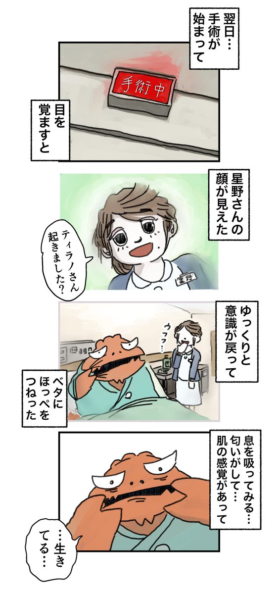 手術前夜…目の前の小さな幸せ 