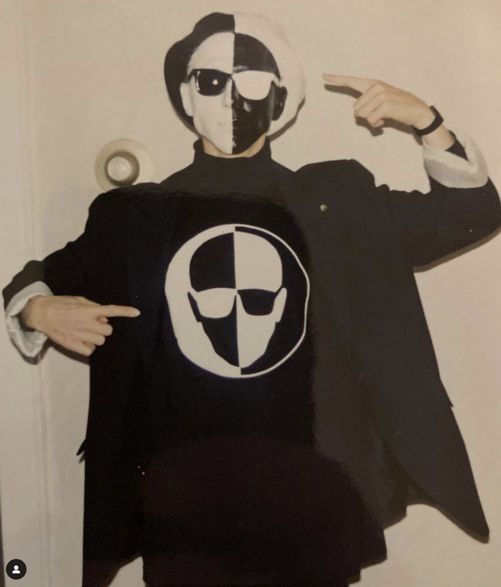 While we had to change our name from Panic! to @biggerthomas pretty early on the 1 thing we kept was our 2 Tone ska inspired logo! We will be cranking up the merch machine and will have our classic T-shirt’s available at our upcoming 35th reunion shows!