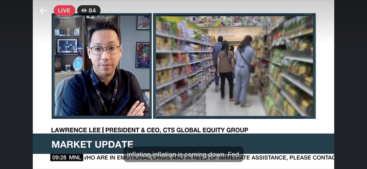 cayluminstitute's tweet photo. CTS Global Equity Group President &amp; CEO and Caylum Coach, Mr. Lawrence Lee, live on @ANCALERTS to discuss his views on the market this morning. Catch the live feed here: https://t.co/96xwtJ69Cr https://t.co/u2Um7Xuyek