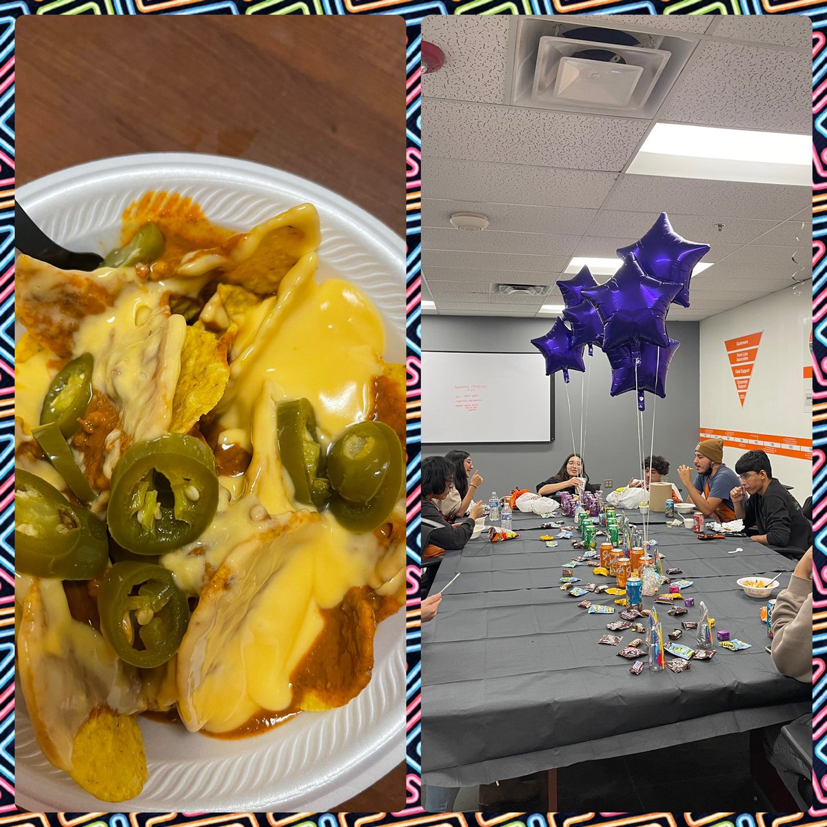 Celebrating our closing associates just because It’s Monday!! Simple snacks and nachos!! Thank you team for all that you do!!@Aaron_C_Gomez <a href="/MejutoAllen/">Allen Mejuto</a> <a href="/NathanLeGrand10/">Nathan LeGrand</a>