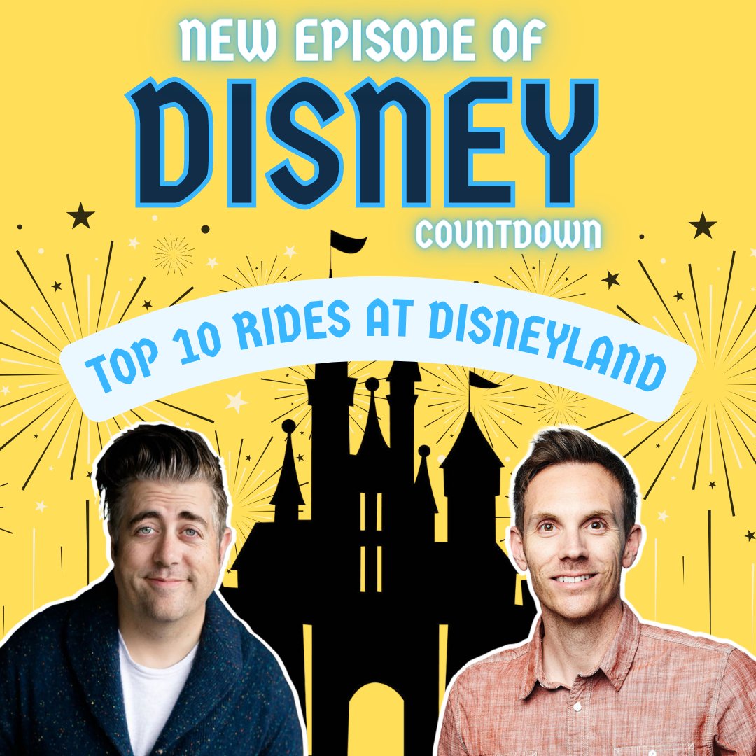 PodDisney's tweet photo. This week, it’s all about rides at Disneyland! Listen now to find out what our 10-6 selections are.

🏰 https://t.co/YAxmaksXYK 🏰

After listening, let us know, where did we get it right and where did we get it wrong!

#disneyland #Disney #Disney100 https://t.co/4ry7jDazpP