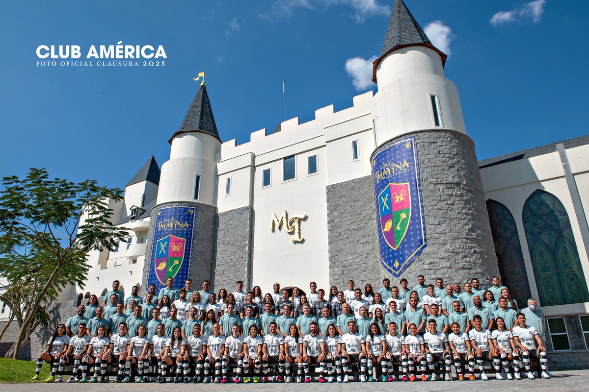 📷 | Foto Oficial del Clausura 2023 Nuestra casa es un CAstillo de grandeza. 𝗠𝘂𝗻𝗱𝗼 𝗜𝗺𝗮𝘆𝗶𝗻𝗮, la magia de creer. 🏰 | @DrSonrisasAC 𝗡𝘂𝗲𝘀𝘁𝗿𝗼 𝗔𝗗𝗡 𝗻𝘂𝗻𝗰𝗮 𝗽𝗮𝗿𝗮. #EstoEsAmérica 💙💛