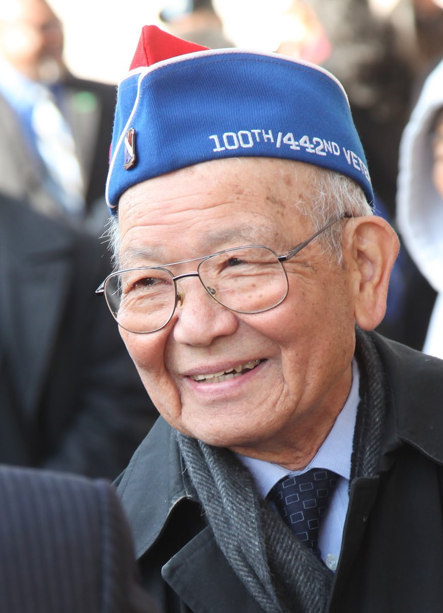 Happy Birthday to Terry Shima who turned 100 on January 20! We recognize Terry's service in the #442nd and celebrate his lifetime achievements from his #PresidentialMedal from President #BarackObama to the Nisei #congressionalgoldmedal. We send Terry our warmest birthday wishes.