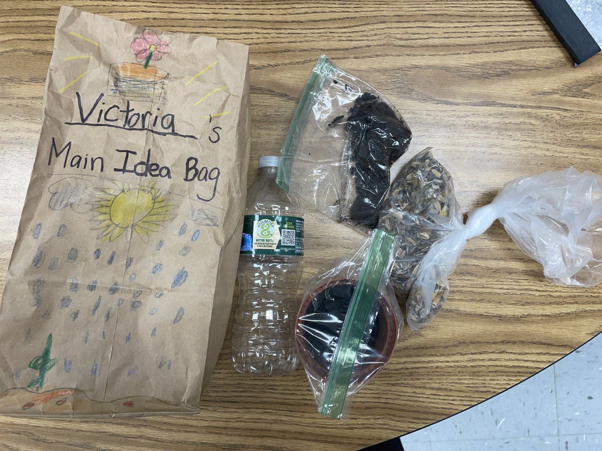 teacher2teacher's tweet photo. The Main Idea: How to ...

... take care of a cat! 🐈
... grow a plant! 🌱
... throw a party! 🥳

T @msmatejaVFE used these "main idea bags" to put Ss in charge of learning at home – then sharing in class!

https://t.co/bybER074hl #ElemChat https://t.co/cPKjSCYcyC