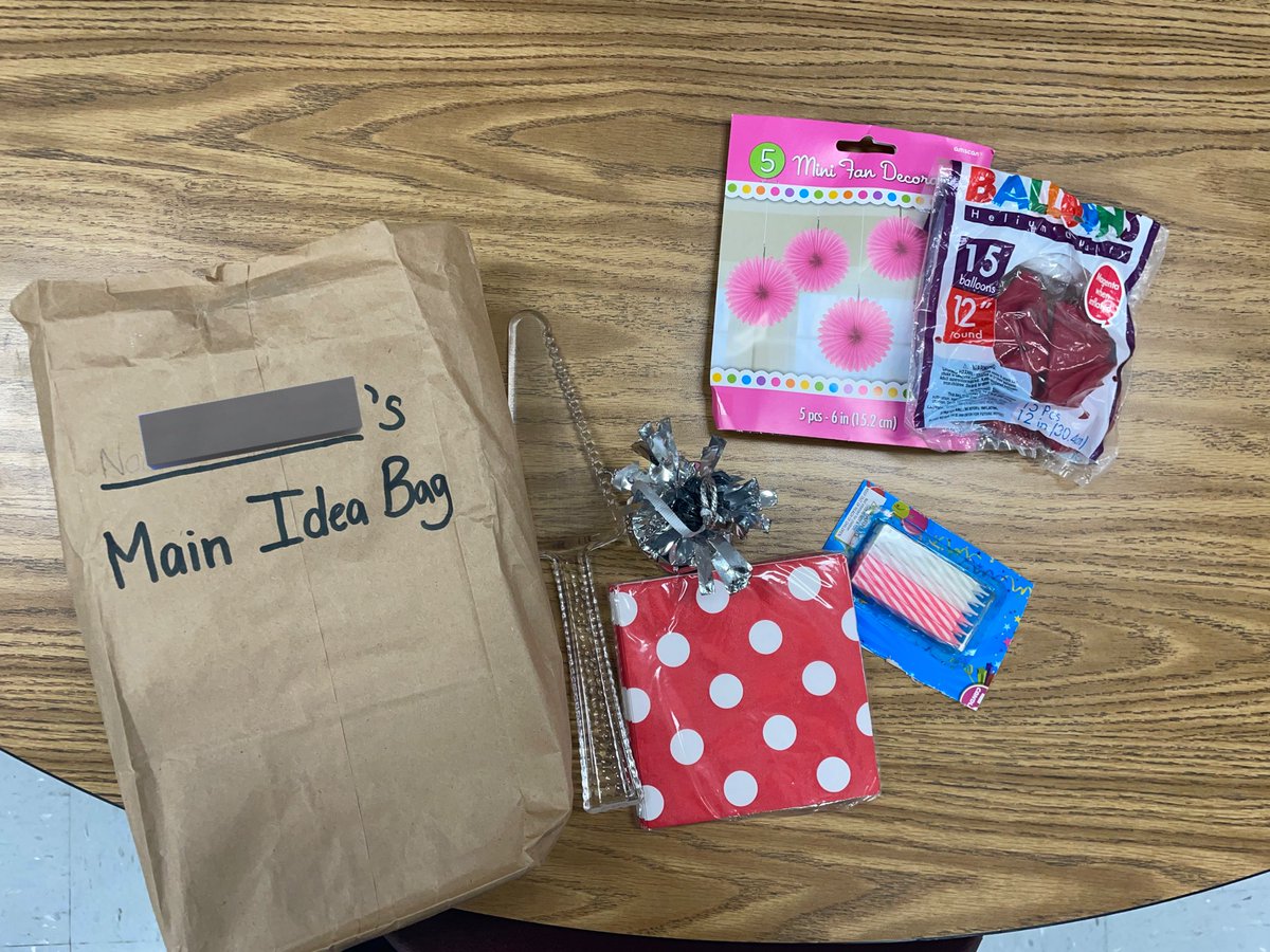 teacher2teacher's tweet photo. The Main Idea: How to ...

... take care of a cat! 🐈
... grow a plant! 🌱
... throw a party! 🥳

T @msmatejaVFE used these "main idea bags" to put Ss in charge of learning at home – then sharing in class!

https://t.co/bybER074hl #ElemChat https://t.co/cPKjSCYcyC
