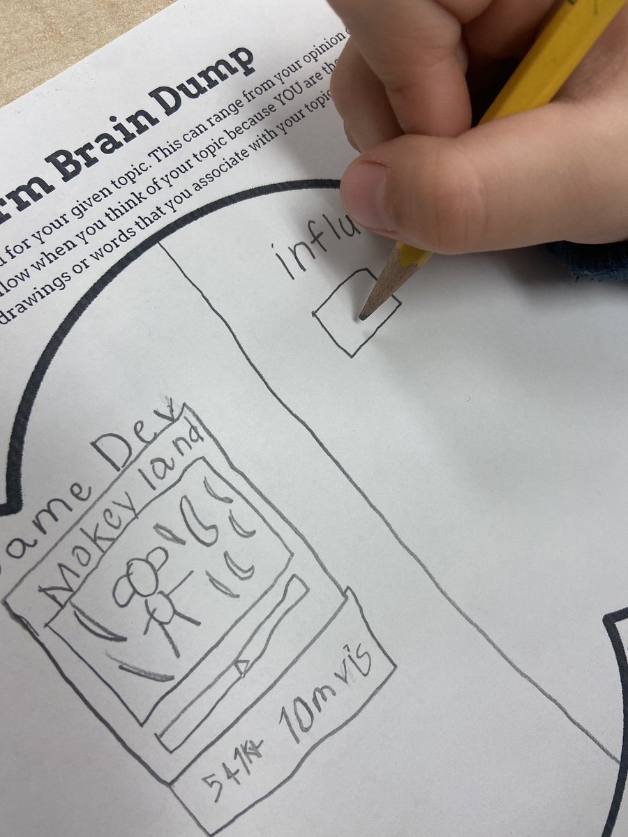 TeacherEvans87's tweet photo. Brain Dump today in #secondgradeelar. What career will you choose? - College and Career Week at @HinesCaldwellES “Be all that you can be, Education is Key!!” 🌈 @DarceleLofton @KhuatMrs #secondgrade #elar #collegeandcareerweek #rainbowofpossibilities #jhc @Mr_AMWIII https://t.co/8WtyzeDsXm