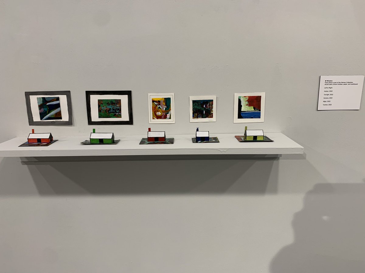 philosopher70's tweet photo. Some of the many pieces of artwork in the Art Against The Odds: Wisconsin Prison Art exhibition at Milwaukee Institute of Art and Design. https://t.co/F0iL8gkmaA