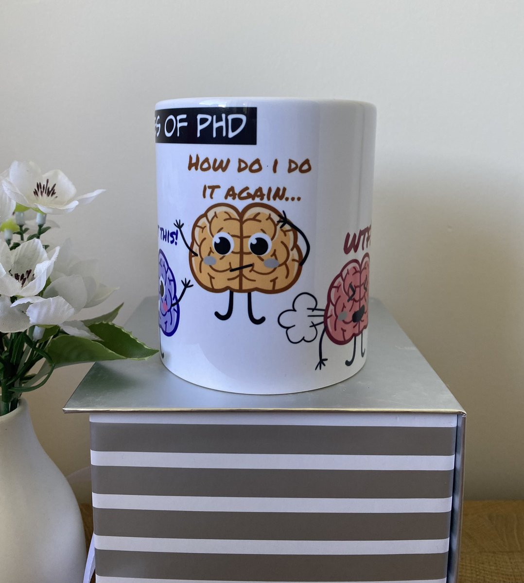 RekaPToth's tweet photo. I wish i had this when i was still doing my PhD. Humour is a great medicine. 
Get this mug or retweet and support my small business. #PhD #phdlife #CoffeeTime 

https://t.co/kN6FPuW6JD https://t.co/FK4pZaeW9V