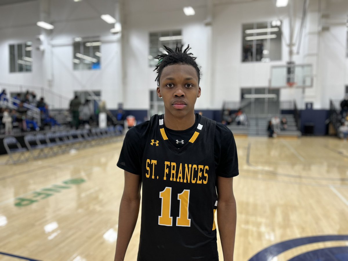 Despite a 43-point performance from <a href="/Pitt_MBB/">Pitt Basketball</a> commit Carlton Carrington, St. Frances falls to <a href="/GorettiBball/">Goretti Boys Hoops</a> 85-77. ‘23 Dionte Alexander (18PTS), ‘23 Najeh Allen (16PTS) ‘23 Jahson Johnson (15PTS) led the attack for the Gaels, who improve to 20-3 overall &amp; 8-1 in <a href="/bclbasketball/">Baltimore Catholic League Basketball</a>.
