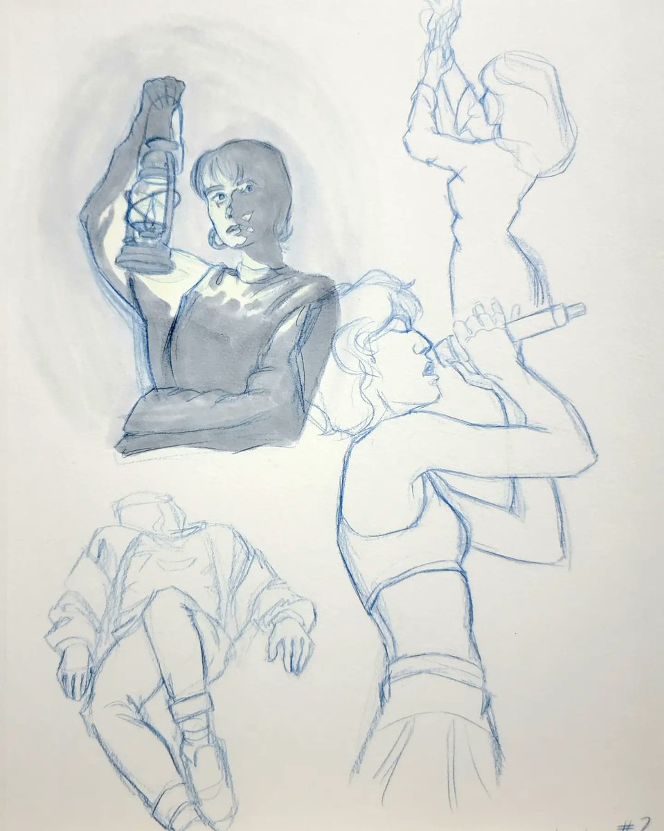 stellarcryptids's tweet photo. some sketchbook work from this weekend https://t.co/E1Db9H6McD