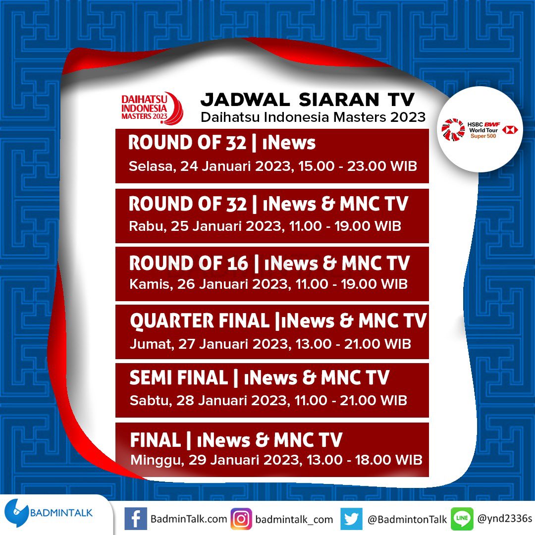 Badminton Talk tweet media