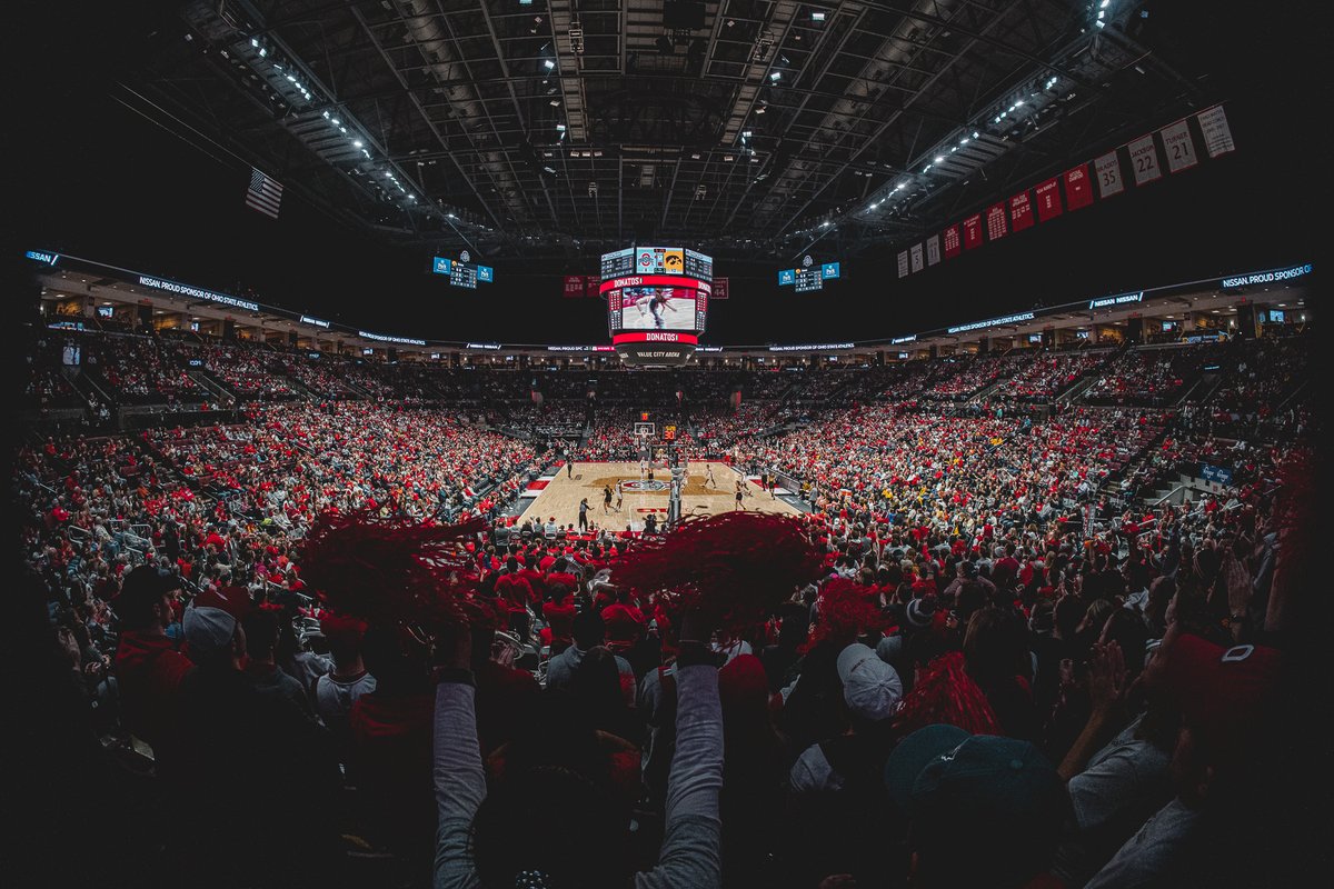Thank you, Buckeye nation, for making this environment electric!

#GoBucks