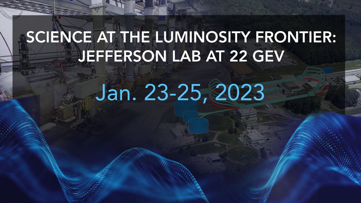 Jefferson Lab (@jlab_news) on Twitter photo Welcome, attendees of the Science at the Luminosity Frontier workshop! The workshop will explore the science that could be made possible by a potential future upgrade of Jefferson Lab's own CEBAF accelerator. #FuturePhysics Welcome, attendees of the Science at the Luminosity Frontier workshop! The workshop will explore the science that could be made possible by a potential future upgrade of Jefferson Lab's own CEBAF accelerator. #FuturePhysics