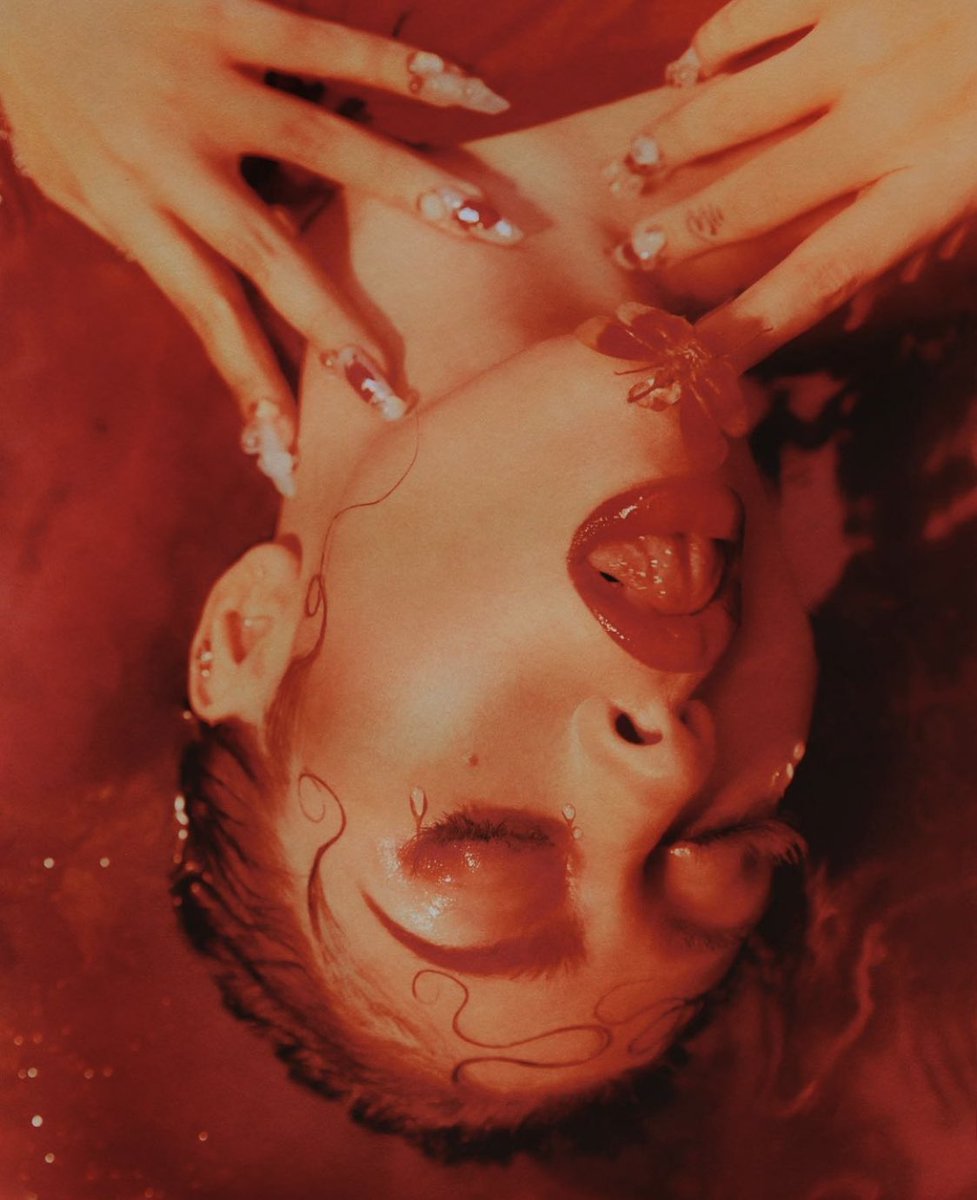 porcel444in's tweet photo. 'red moon in venus' by kali uchis, photographed by cho giseok https://t.co/K3go9x0XzO