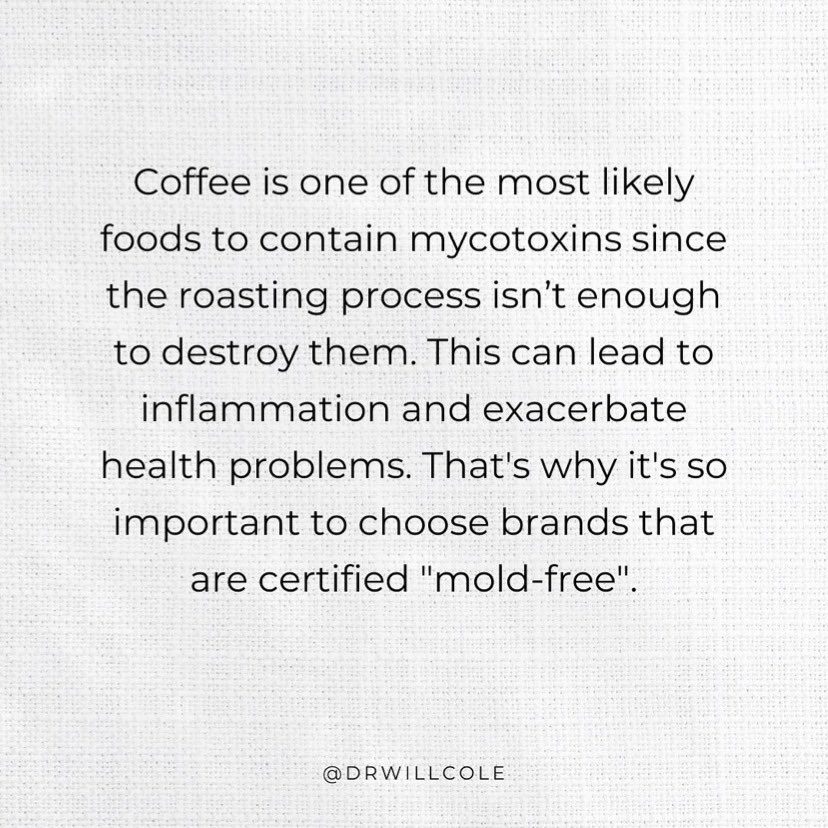 This 👍🤌

For a full list of the food most likely to be highest in mold toxins:drwillcole.com/.../7-foods-mo…