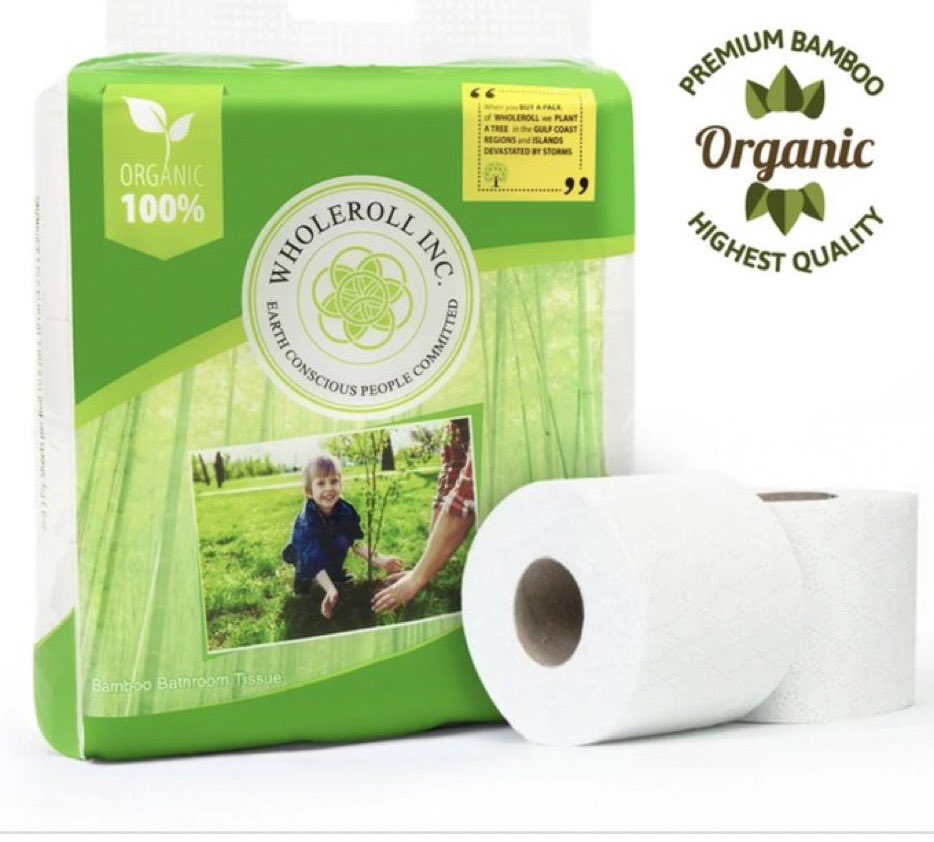 I speak 1,000,000 #WHOLEROLL used monthly in homes around the globe. 🌎 #climatesolutions #onehabit #makesadifference 

Its done.