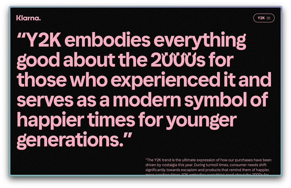 This <a href="/Klarna/">Klarna</a> 2022 Annual Trends Report has us feeling some type of way. Check it out for the vibes 🔥
thecheckout.klarna.com