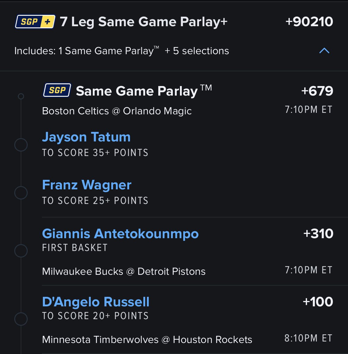 GrimsPicks's tweet image. When Pigs Fly: Day 9 #GamblingTwitter #WhenPigsFly