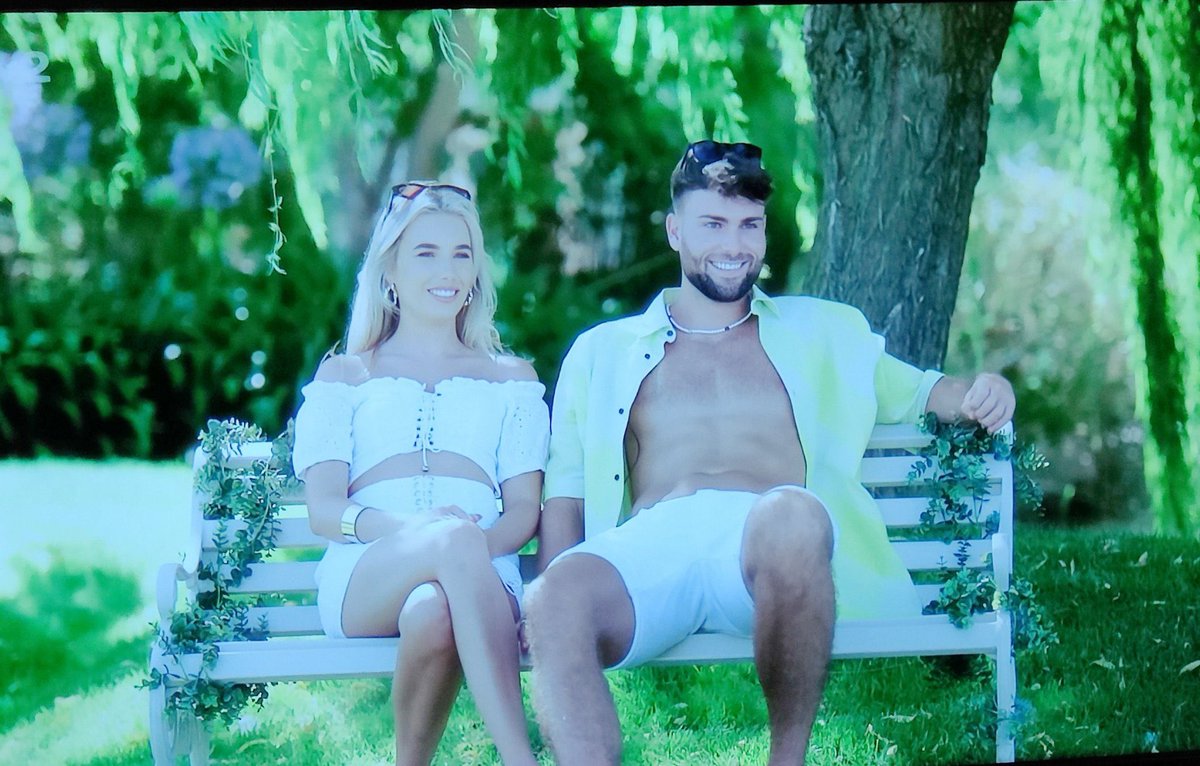 Me and my bestie laughing at everyone who walks past us because we are judgey and dont care #LoveIsland