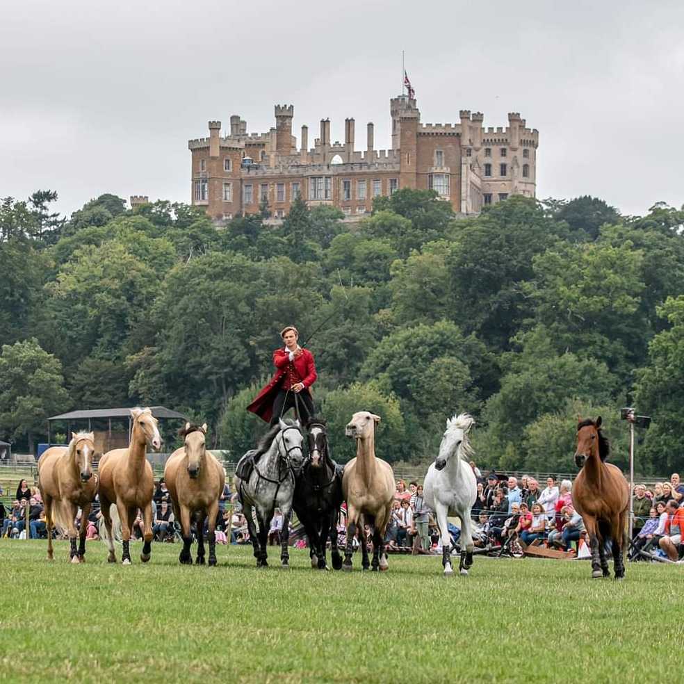 Horse Trainer Ben Atkinson at <a href="/BelvoirCastle/">Belvoir Castle</a> last Summer.
#events
#eventphotography #Horses #castles #heritage #equine