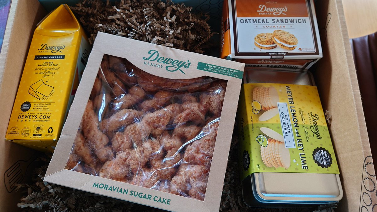 When your mother knows what you want for your birthday. 😍 <a href="/deweysbakery/">Dewey's Bakery</a>