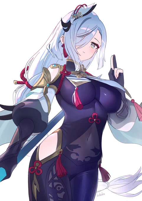 申鶴さん#GenshinImpact 