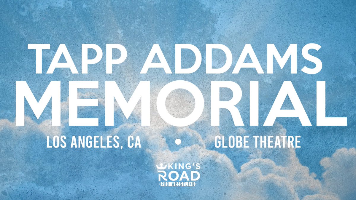 KingsRoadPro's tweet photo. (Tape Delay) Kingβs Road Series Two - Tapp Addams Memorial Show; Episode One (Results) - https://t.co/8QbZxmCDZp https://t.co/zXVdw0DQKh