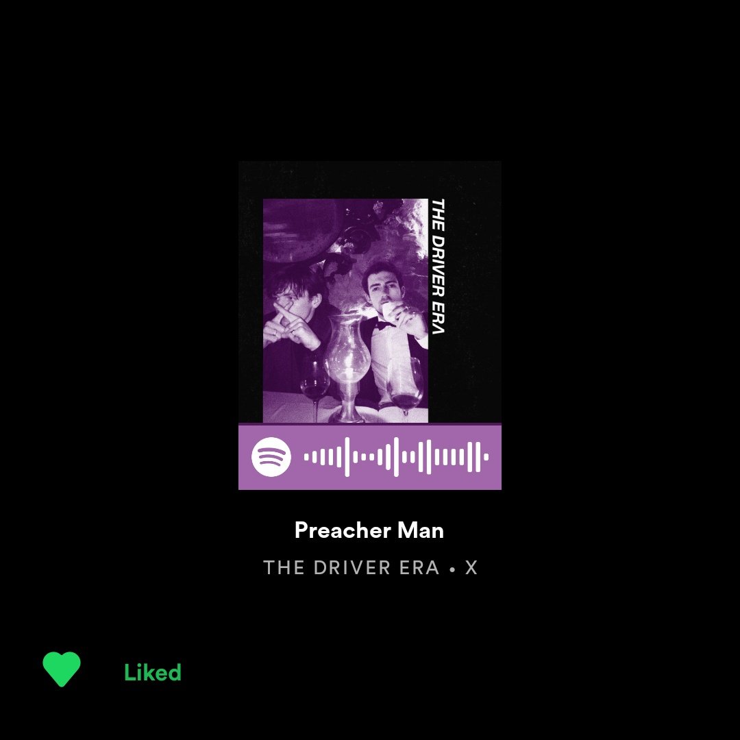 @criesintrola el primer álbum de the driver era>>>