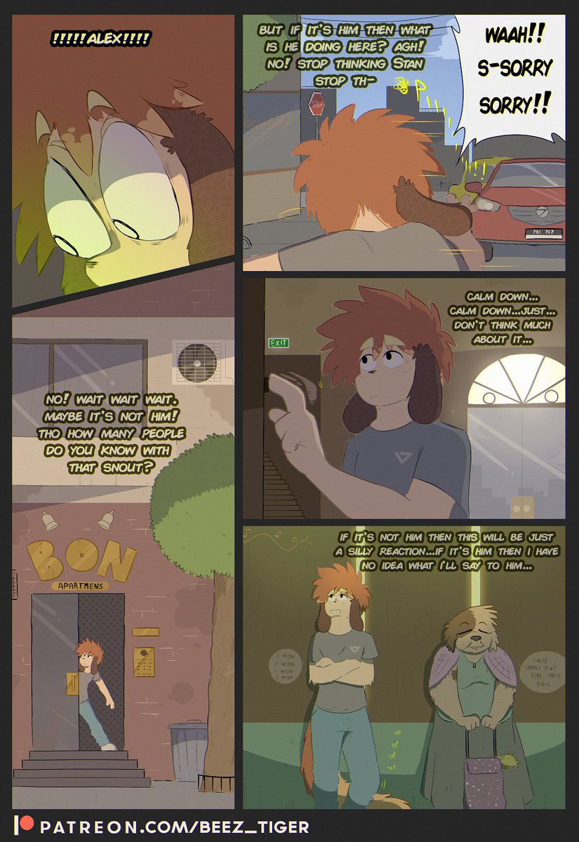 Cam Friends ch4_Page 10 &amp; 11
I'd recognize that buttcheeks anywhere (?
remember i' taking ych or comms petitions!
patreon.com/Beez_Tiger