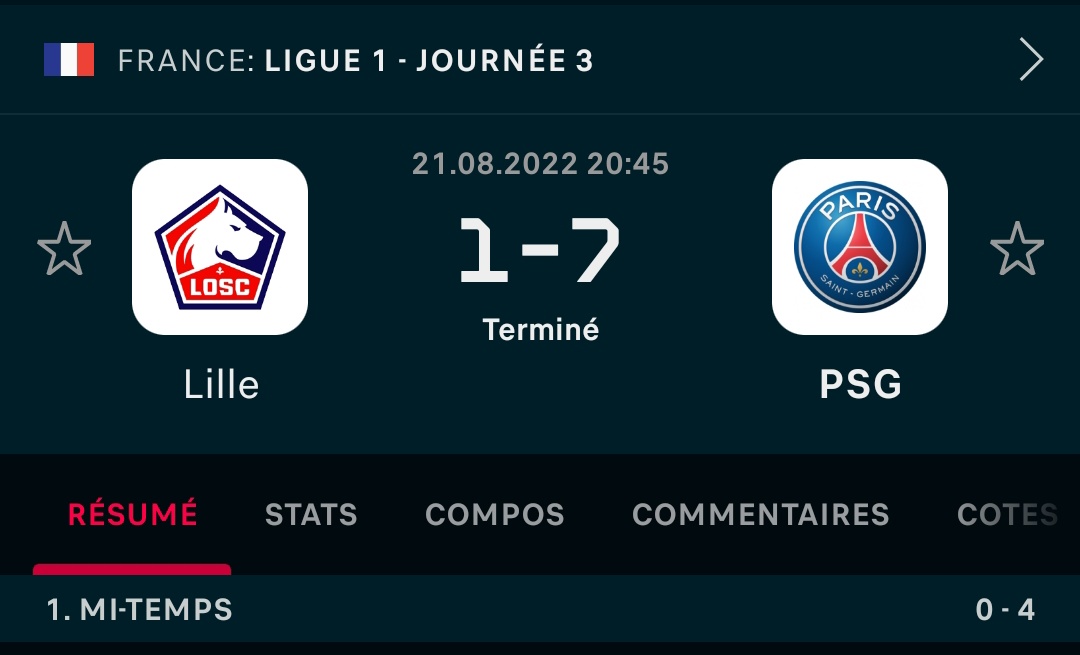 AureLens7's tweet image. Le PSG aime trop mettre sept buts à des petites équipes c'est fou ça