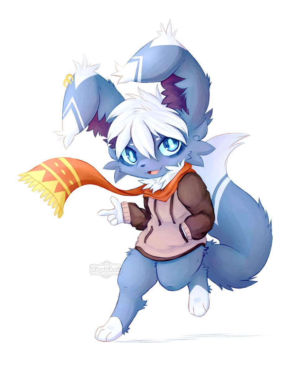 kitsuakari_art's tweet image. cool but cozy~