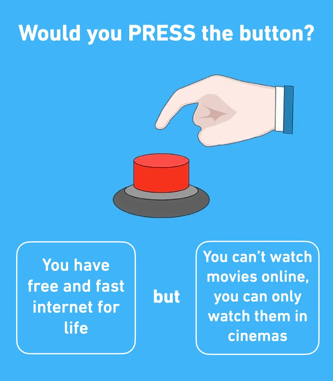 will you press the button? Online