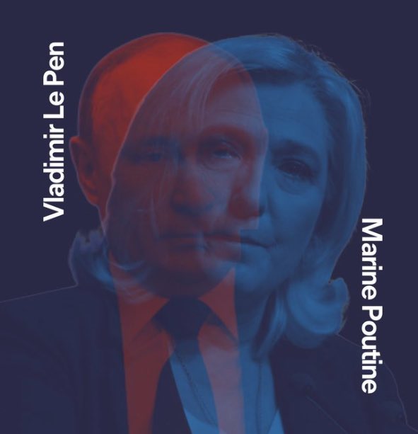 AlexQuiec's tweet image. Le contraire aurait été étonnant…

#MarinePoutine n’a que faire du sort qui est réservé au peuple ukrainien.