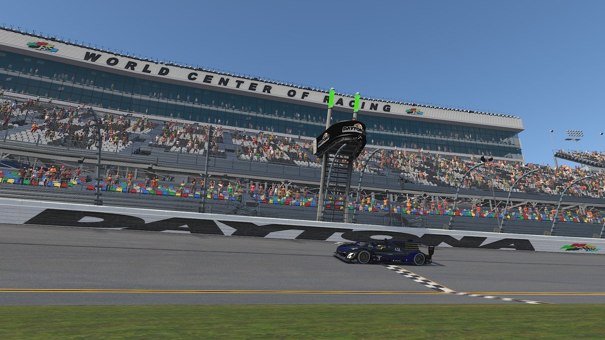ISADEVILS43's tweet photo. @iRacing @vcoesports @DAYTONA @Rolex24Hours @IMSA First time completing the full 24 hours and we came home P2 https://t.co/NbWo3mxlnK