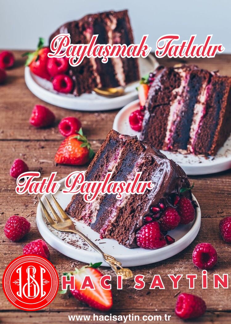 hacisaytin.com.tr 
Paylaşmak tatlıdır… 

Sharing is sweet…
Tag your loved ones with whom you can share your dessert.
#sütlütatlı #şerbetlitatlı #çikolatalitatlı #donuktatlı #dessertsyrup #milkdessert #chocolatedessert #turkishdessert #icecake #cake #frozendessert