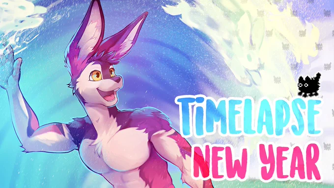 Any  supporter can watch the timelapse of this painting! 