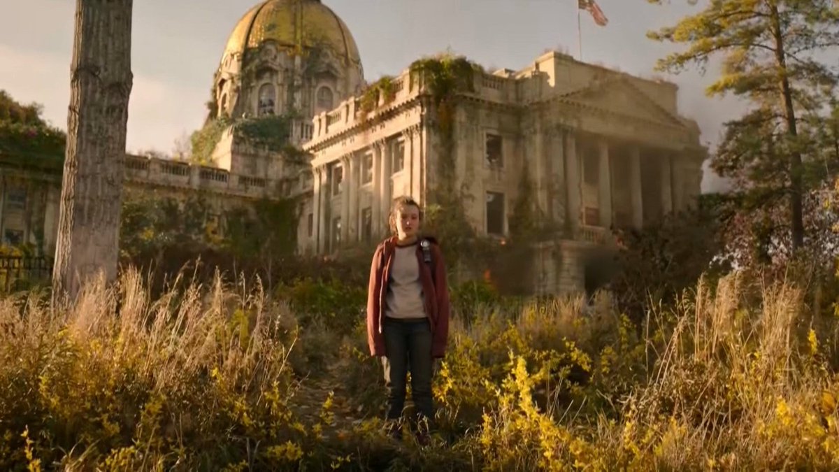 SitoCinema's tweet photo. La escenografía y trabajo de vfx de #TheLastOfUs es un escándalo. https://t.co/uWOdGt8uQ6