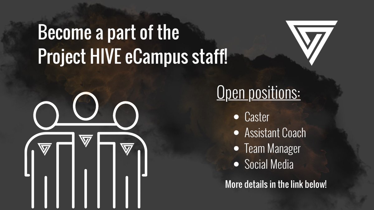 [#projectHIVE]
Listen up! We are looking for staff to join the Project HIVE eCampus. 🤩

Want to be part of a fantastic staff and long-term project? See our open positions in the graphic and find all details in the following link: 
tinyurl.com/32j2wxxu